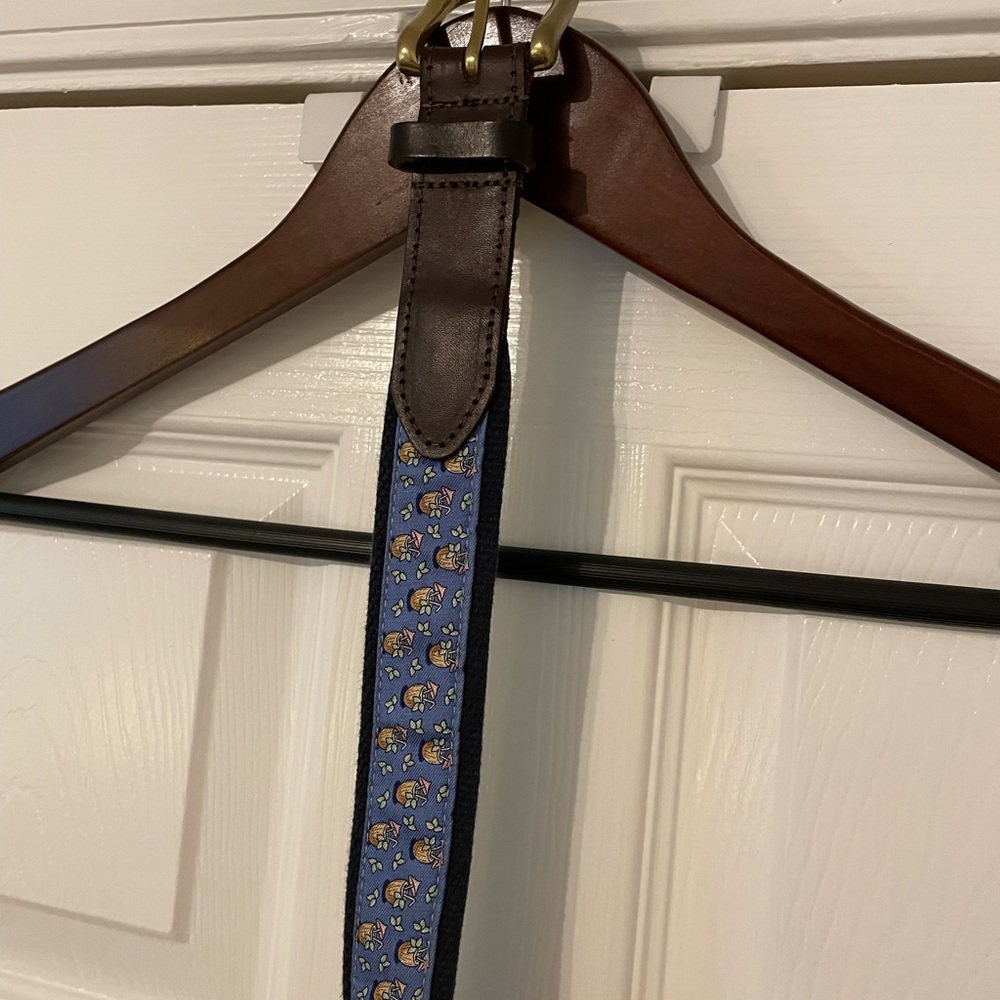 Vineyard Vines Canvas Club Belt